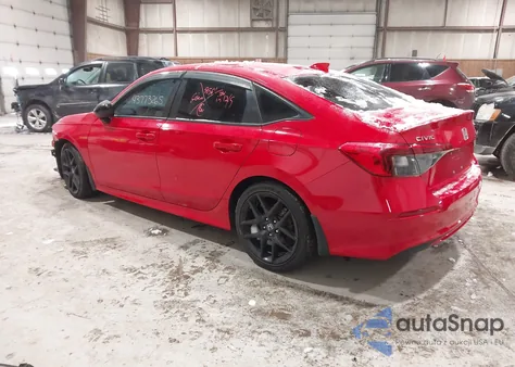 2022 Honda Civic Sport z USA, uszkodzony, nr VIN 2HGFE2F51NH506225